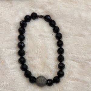 Judith Jack Black Necklace with Elegant Design